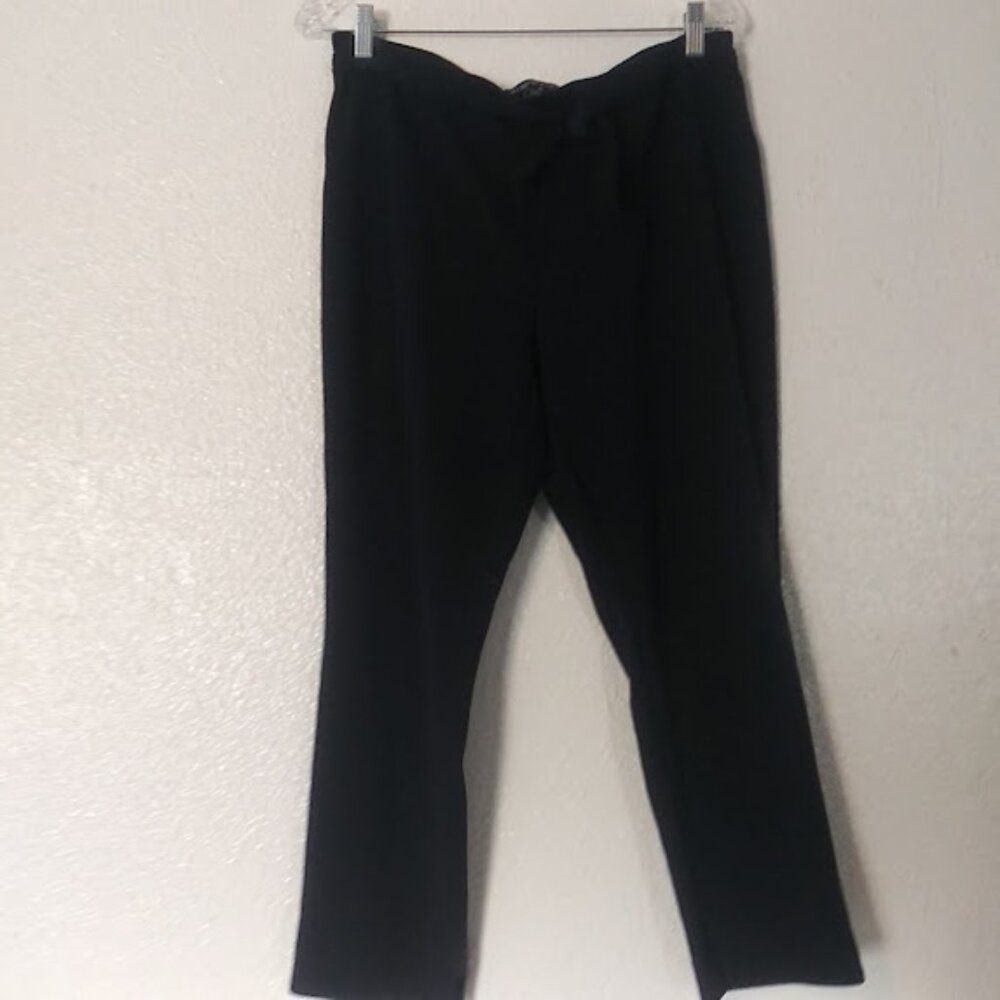 New York Clothing Co. women's size 12 navy blue pull on pants